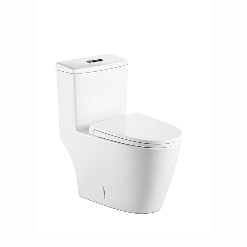 AD-137-OPT Modern Bathroom White One piece North America UPC/CUPC SiphonicToilet