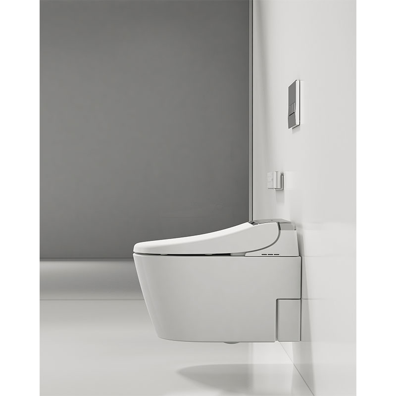 AD-808 Luxury Bathroom Concealed Tank Kicking flushing  Automatic samrt  toilet 