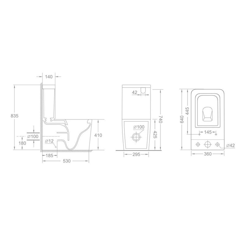 AD-2170-TPT Wholesale Watermark Chinese Ceramic Bathroom Wc WATER MARK toilets