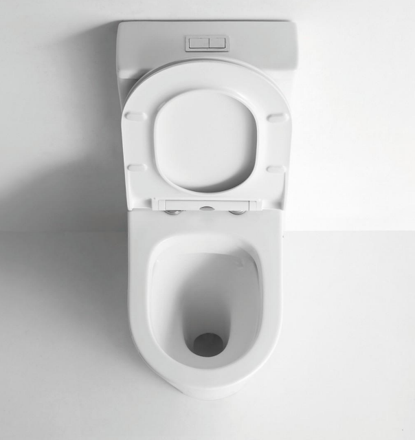 AD-2178TPT Watermark Ceramic WC Piss Two Piece Water Saving Dual Flush toilet