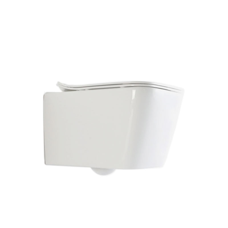 AD-5170 Wall hung Rimless washdown dual flush system WTM certification toilet