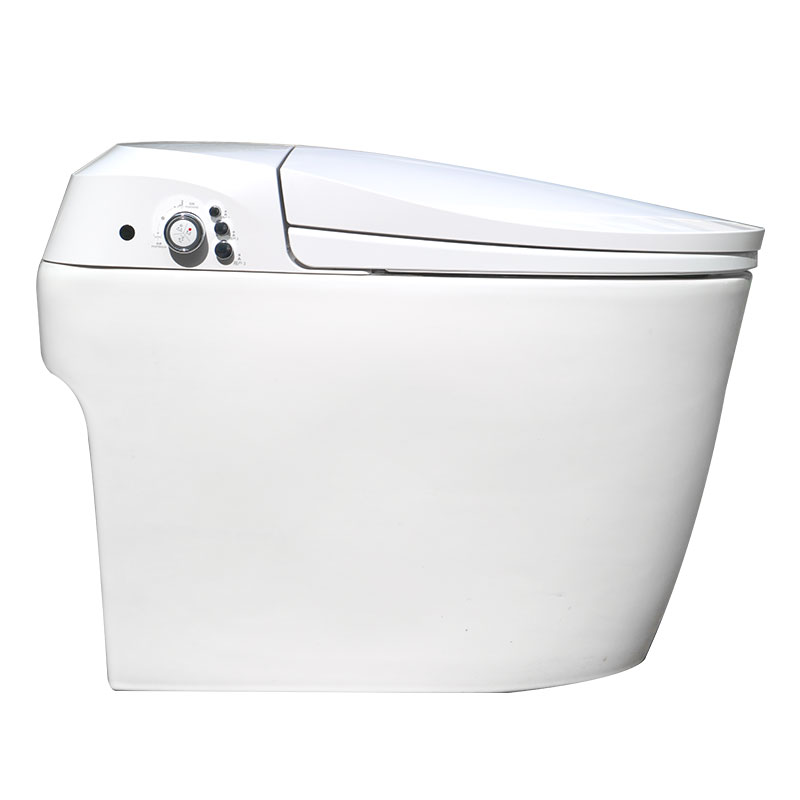 AD-Q8 user memory intelligent knob Power saving Smart toilet in white