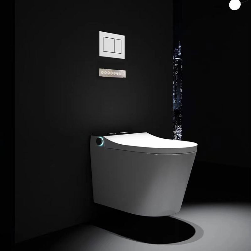 AD-806 Concealed Tank Dual Flush Foot Kicking Sensor Smart toilet