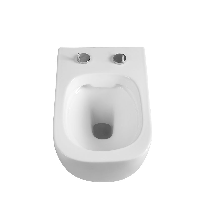 AD-201 WC Economic Water Closet Square One Piece Sanitary Ware Decoration Toilet