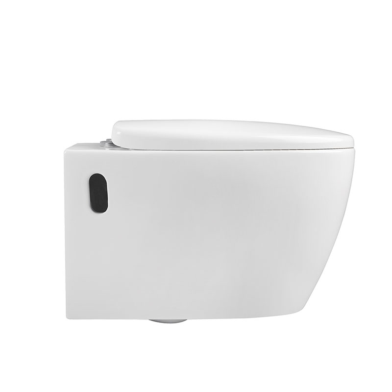 AD-204 Pebble Round Sanitary Wares Commode Wall Hung Toilets