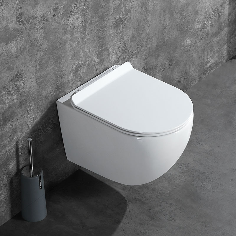 AD-211Saving Water Concealed Tank Commodes P-trap Close stool Wall Hung toilet