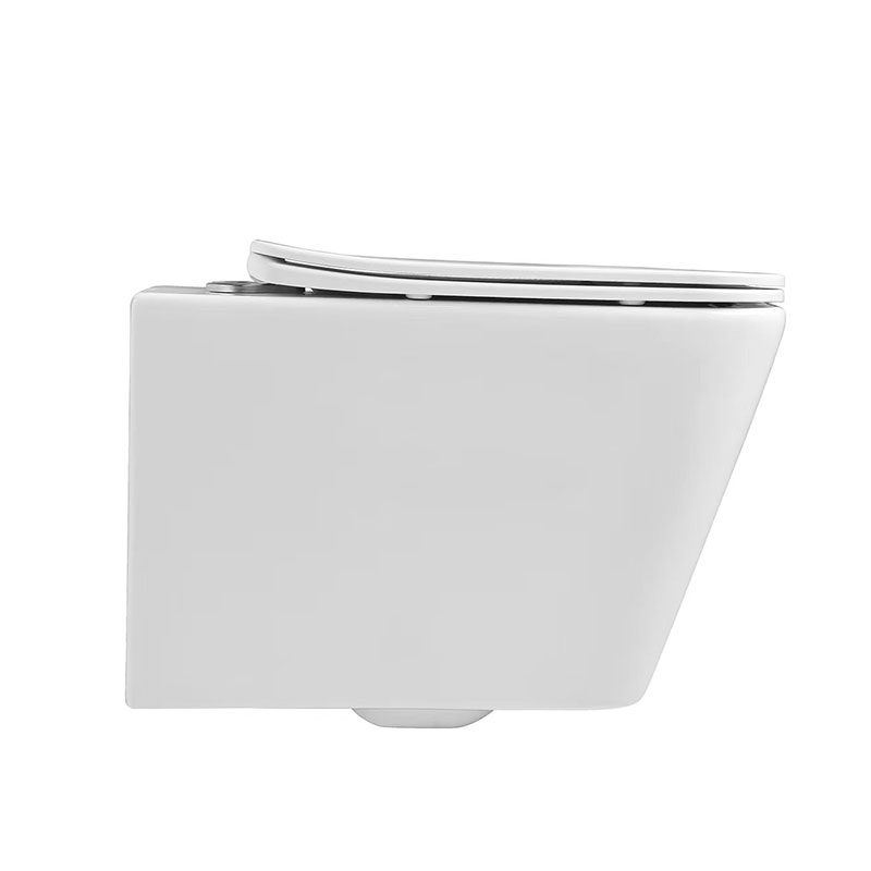 AD-212 Wholesale Sanitary Wares Wall Hung One Piece Square Ceramic Toilet