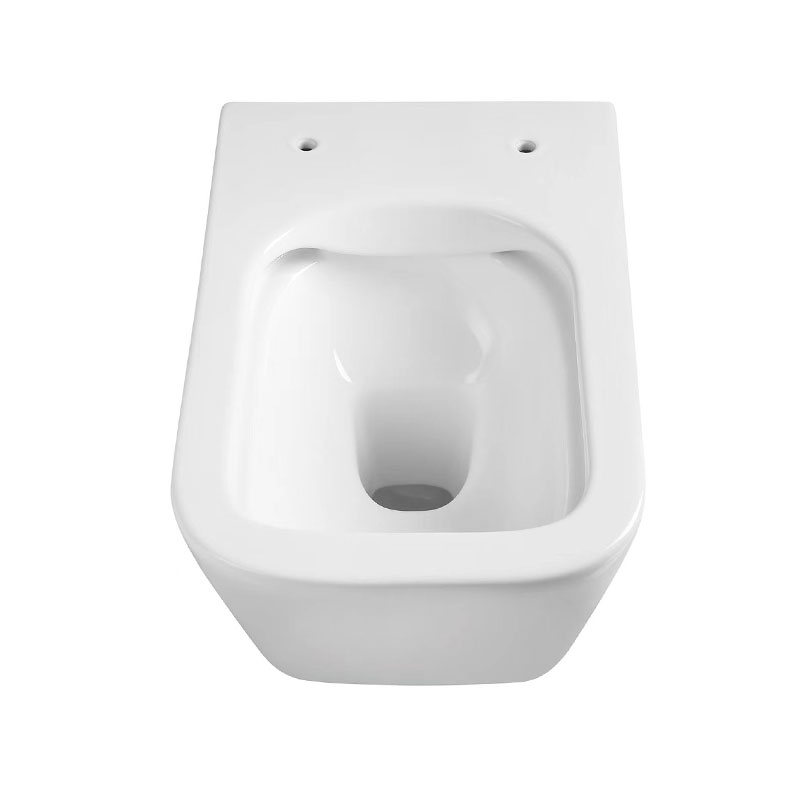 AD-212 Wholesale Sanitary Wares Wall Hung One Piece Square Ceramic Toilet